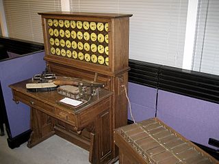 Machine d'Hollerith, Source : Wikipedia