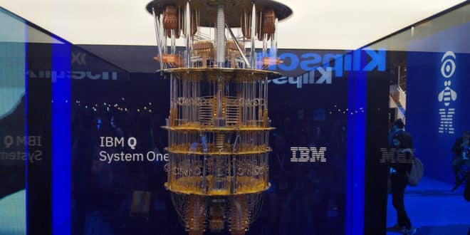 IBM Q System One, Source : lebigdata.fr