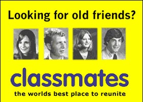 Publicité pour classmates.com