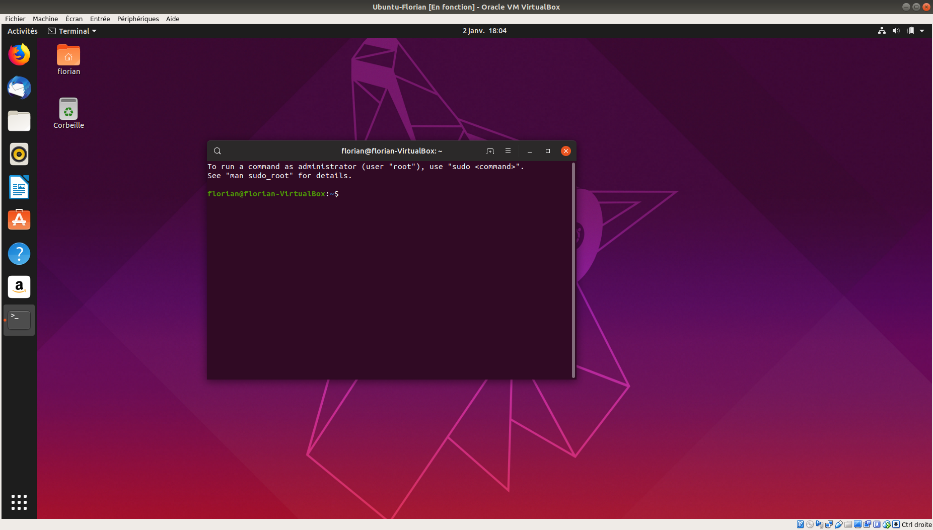 Terminal clavier