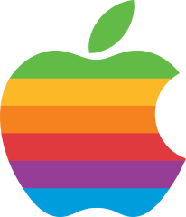 Logo originel d'Apple, Source : Wikipedia